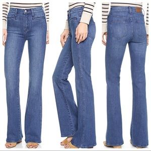 Madewell Flea Market Flare Jeans Blue size 25 Wide Leg Bell Bottom 6648